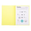 3130638501055-Exacompta Super 60 - 100 Sous-chemises - 60 gr - pour 100 feuilles - jaune-Avant-1