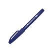 4902506287076-Pentel - Feutre pinceau à pointe souple - bleu-Angle gauche-0