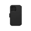 0840262396141-OtterBox Strada Series Via - porte folio pour iPhone 14 - noir-Arrière-0