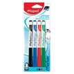 3154147413128-Maped Marker'Peps - Pack de 4 marqueurs effaçables - pointe fine - couleurs assorties--0