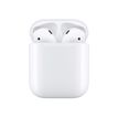 190199098503-APPLE Airpods 2 - Ecouteurs sans fil bluetooth avec boitier de charge pour iPhone/iPad/Mac-Avant-0