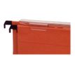 0400000102078-Esselte Kori - 25 Dossier suspendus pour tiroirs - orange - fond 15 mm-Gros plan-1