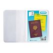 3045051813411-Etui pour passeport Oxford - 2 volets - PVC 20/100e - incolore-Avant-1