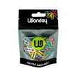 3457707510214-Wonday - 100 Trombones - 25 mm - couleurs assorties--0