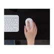 5099206085657-Logitech Pebble M350 - souris sans fil silencieuse - blanc cassé-Haut-11