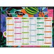 3592930022391-Bouchut Exotique - Calendrier bancaire 6 mois par face - 32 x 42 cm--0