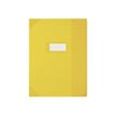 3045050184550-Oxford Strong Line - Protège cahier sans rabat - A4 (21x29,7 cm) - jaune translucide-Avant-0