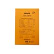 3030920201000-Rhodia Basics - Bloc notes - A4 + - 160 pages - petits carreaux - 80g - perforé-Arrière-1