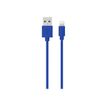 3571211433569-BigBen Wow - câble de charge et de synchronisation USB/Connectique Lightning - 1m - bleu-Haut-0