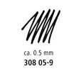 4007817330432-STAEDTLER pigment liner - Feutre fin - 0.5 mm - noir--4