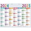 3660942015905-Calendrier Multicolore 43 x 33,5 cm - Septembre à Septembre - Exacompta--1