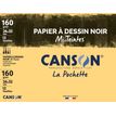 3148953171044-Canson - Pochette papier à dessin - 12 feuilles - 24 x 32 cm - 160 gr - noir--0