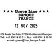 0000791468287-Colop S 2660 Classic Green Line - Tampon dateur métallique personnalisable - 7 lignes - format rectang--1