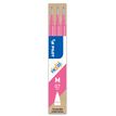 4902505358142-Pilot Frixion Ball - 3 Recharges pour rollers effaçables - 0,7 mm - rose--0