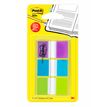 051135809976-Post-it - Marque-pages (Index) souples - couleurs assorties - Lot 3 x 20 feuilles--0