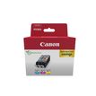 4960999974279-Canon CLI-521 - Pack de 3 - cyan, magenta, jaune - cartouche d'encre originale--0