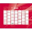 3371010307029-Quo Vadis - Calendrier bancaire 7 mois par face - 13,5 x 18 cm - rouge--0