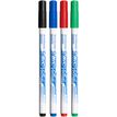 3086120017248-BIC VELLEDA 1721 - Pack de 4 marqueurs effaçables - pointe fine - couleurs assorties--1