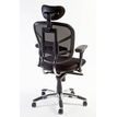 3760185022415-Fauteuil de bureau TECKNET - accoudoirs réglables - appuie-tête réglable - noir--3