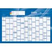 3371017523583-Quo Vadis - Calendrier horizontal 13 mois sur 1 face - 43 x 65 cm - bleu--0