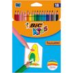 3270220020097-BIC Kids Tropicolors 2 - 18 Crayons de couleur--0