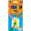 3270220022503-BIC Kids Tropicolors - 12 Crayons de couleur--0