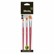 3701254710321-Wonday - Pack de 3 pinceaux plats - N° 6, 10, 14--0