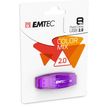 3126170110589-Emtec C410 Color Mix - clé USB 8 Go - USB 2.0--1