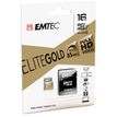 3126170112910-Emtec Elite Gold - carte mémoire 16 Go - Class 10 - micro SDHC--1