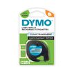 5411313122672-Dymo LetraTAG - Ruban d'étiquettes plastique auto-adhésives - 1 rouleau (12 mm x 4 m) - fond transparen--0