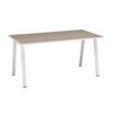 3483600475992-Bureau ARPE - 136 cm - Pieds métal - Chêne--0