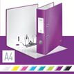 4002432104048-Leitz WOW 180° - classeur à levier - pour A4 - capacité : 600 feuilles - violet métallique--1