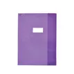 3045050185960-Oxford Strong Line - Protège cahier sans rabat - 24 x 32 cm - violet translucide--0