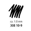 4007817012994-STAEDTLER pigment liner - Feutre fin - 1 mm - noir--3
