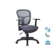 3760185027557-Fauteuil de bureau PHOENIX - accoudoirs fixes - Gris--0