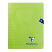 3329683537410-Clairefontaine Mimesys - Cahier polypro 17 x 22 cm - 96 pages - grands carreaux (Seyes) - vert--0