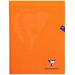 3329683833611-Clairefontaine Mimesys - Cahier polypro 24 x 32 cm - 96 pages - grands carreaux (Seyes) - orange--0