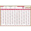 3592930022230-Bouchut Maxior - Calendrier bancaire recto 13 mois - 43 x 65 cm - or--0