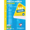 3329680179118-Clairefontaine - feuillets mobiles - 440 pages - A4 - grands carreaux (Seyes) - perforées--0