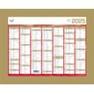 3371017525372-Quo Vadis - Calendrier bancaire 7 mois par face - 21 x 27 cm - or--0