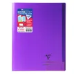 3037929814057-Clairefontaine Koverbook - Cahier polypro 24 x 32 cm - 96 pages - grands carreaux (Seyes) - violet--0