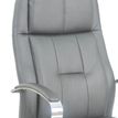 3397701158503-Fauteuil de bureau CHROMO - accoudoirs fixes - appui-tête intégré - noir--3