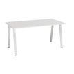 3483600783035-Bureau ARPE - 150 cm - Pieds métal - Blanc--1