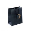 3700481665312-Logistipack - Sac cadeau kraft - poignées cordelières - 18 cm x 10 cm x 22,7 cm - noir--0