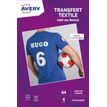 3266550153604-Avery - Papier transfert sur T-shirt/Textile foncé - 4 feuilles A4 - impression jet d'encre--0