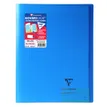 3037929814026-Clairefontaine Koverbook - Cahier polypro 24 x 32 cm - 96 pages - grands carreaux (Seyes) - bleu--0
