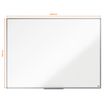 5028252604284-Nobo Classic Steel - Tableau blanc acier laqué - 120 x 90 cm--2