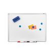 4009729066065-DAHLE - Tableau blanc laqué 90 x 120 cm - magnétique - cadre alu renforcé--3