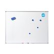 4009729065983-DAHLE - Tableau blanc émaillé 60 x 90 cm - magnétique - cadre alu renforcé--0