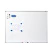 4009729066027-DAHLE - Tableau blanc laqué 45 x 60 cm - magnétique - cadre alu renforcé--9